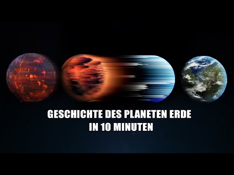 Vollständige Geschichte der Erde in 10 Minuten