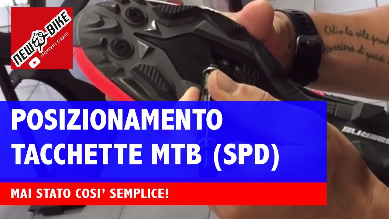 Come posizionare le tacchette delle scarpe da MTB #newbike #mtb #bdc #cristianbertolanicoach