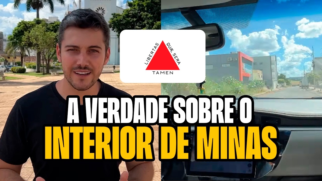 Como é morar no INTERIOR de Minas Gerais? (CONHEÇA OS DOIS LADOS)