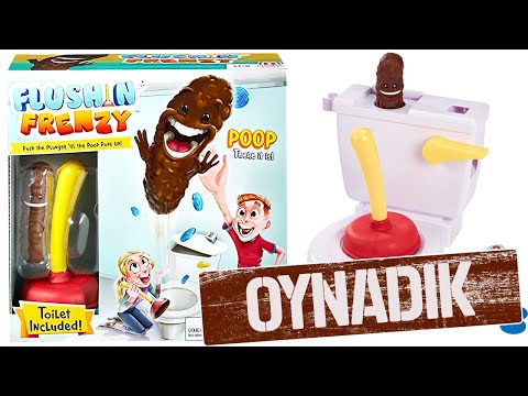 Flushin' Frenzy - Sifon Çekmeli Kutu Oyunu Falan