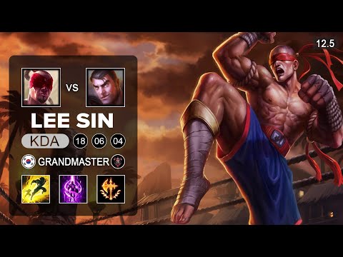 Nuguri Lee Sin Top vs Jayce - KR Grandmaster - Season 12 Patch 12.5
