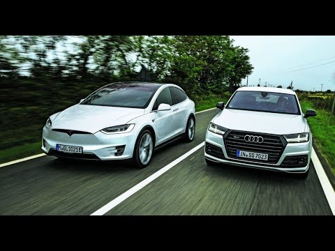Tesla Model X vs Audi SQ7