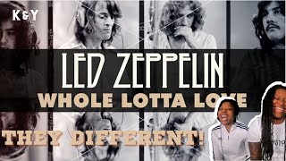 FIRST TIME Hearing Led Zeppelin Whole Lotta Love REACTION!! | K&Y