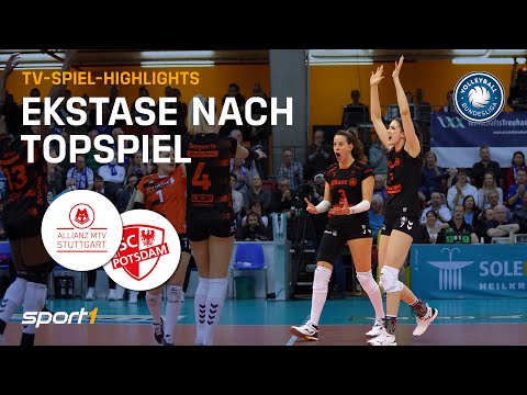 Spieltag Highlights: Allianz MTV Stuttgart vs. SC Potsdam | 1. Volleyball Bundesliga