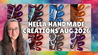 Hella Handmade Creations August 2026 Live Swatches & Reviews