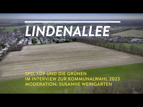 LINDENALLEE IN TANGSTEDT (STORMARN) MODERATION: SUSANNE WEINGARTEN, PRODUKTION: AVMGMBH.DE