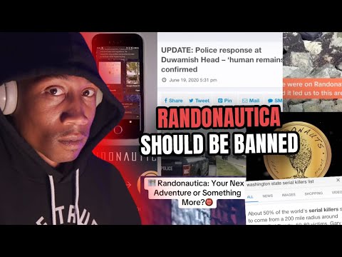 Warning 🚫😳 DISTURBING FOOTAGE! " Randonautica" SHOULD be BANNED! | REACTION!!!