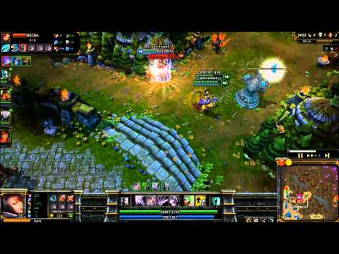 LoL - Great Comeback with Fiora (Team Gameplay)