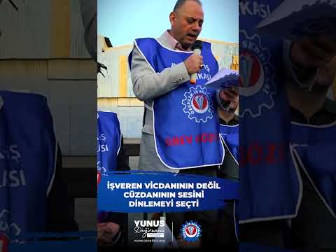 YOLBULAN GREVİ GENEL BAŞKANIMIZ YUNUS DEĞİRMENCİ’NİN KONUŞMASI-2