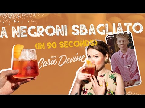 Negroni Sbagliato – Behind the Bar