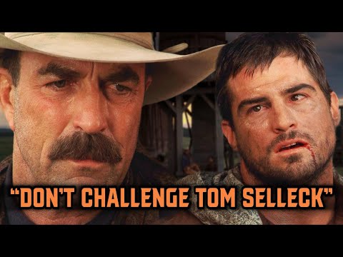 Facing Tom Selleck is a big mistake | ❌🔥#movie #stopbully #film #oldmovies 
