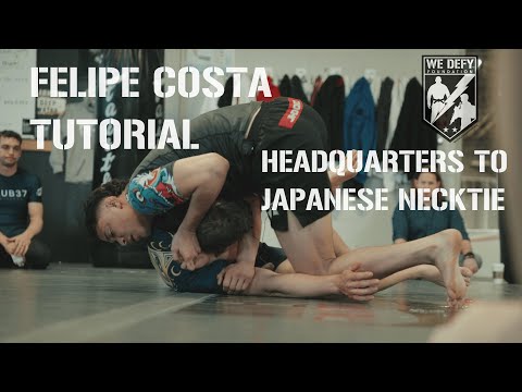 Tutorial: Felipe Costa Demonstrates the Japanese Necktie