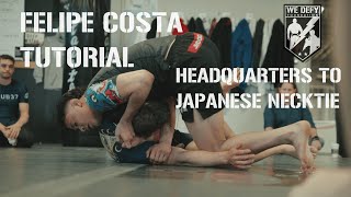 Tutorial: Felipe Costa Demonstrates the Japanese Necktie