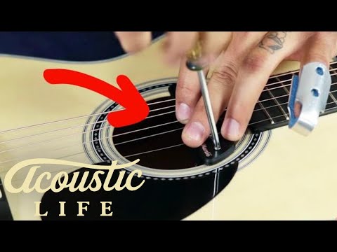 How to Install a Sound Hole Pickup In Your Acoustic Guitar