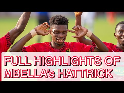 FULL HIGHLIGHTS: Asante Kotoko 3-1 Ashgold SC | Mbella hattrick