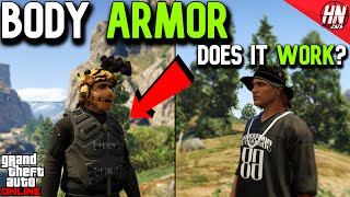 Does Body Armor Actually Work In GTA Online?