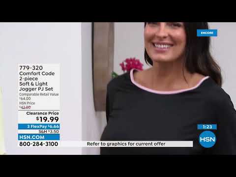 HSN | Comfort Code by Cuddl Duds 07.06.2022 - 03 AM