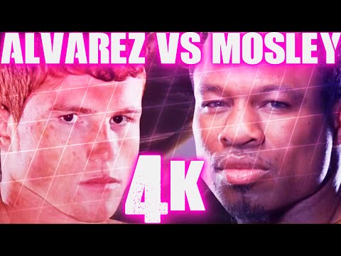 Saul Alvarez vs Shane Mosley (Highlights) 4K