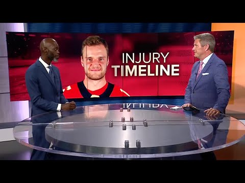 Dr. Chadwick Hampton explains Aleksander Barkov's knee injury, recovery