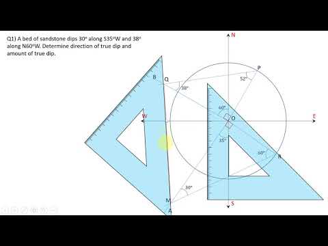 Lab 5 - Dip and Strike Problems - Geology