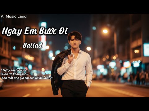 Ngày Em Bước Đi – Nhạc Ballad Tâm Trạng Khi Người Ấy Chọn Rời Xa | Lyrics Video