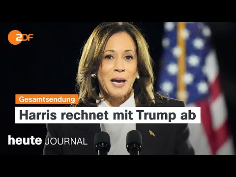 heute journal vom 30.10.2024 US-Wahlkampf geht in den Endspurt, Gewinn bei VW bricht ein