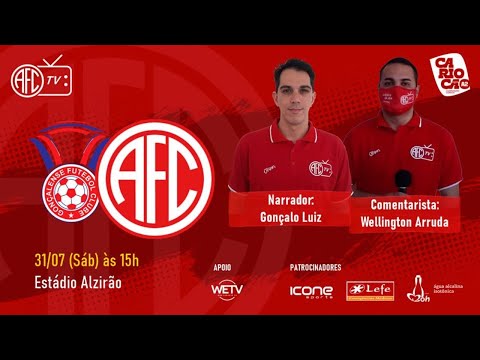 CAMPEONATO CARIOCA / SÉRIE A2 - GONÇALENSE X AMERICA