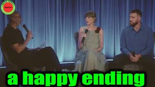 Taylor Swift emotionally called name husband Travis Kelce during an interview at the Grammy Museum