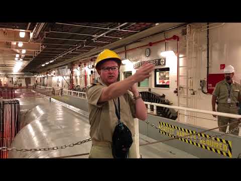 Responder submarine cable laying ship tour - for Hawaiki submarine cable