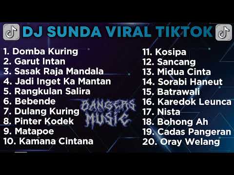 DJ DOMBA KURING x GARUT INTAN x BEBENDE - DJ SUNDA TERBARU VIRAL TIKTOK || DJ SUNDA FULL ALBUM