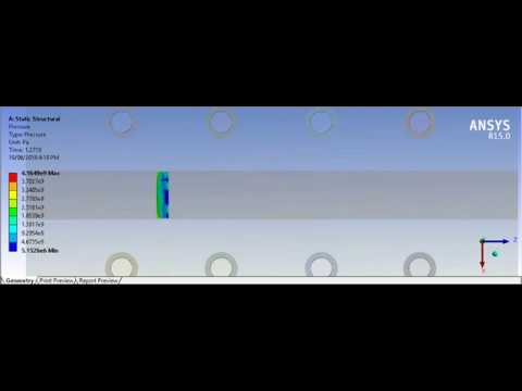 Contact Force variation at interference with sliding in Ansys workbench