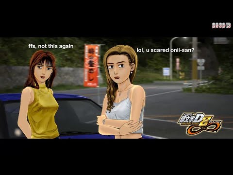 [PC] Initial D Arcade Stage 8 Infinity Prologue 1 English patch test (FD3S vs Sil80)