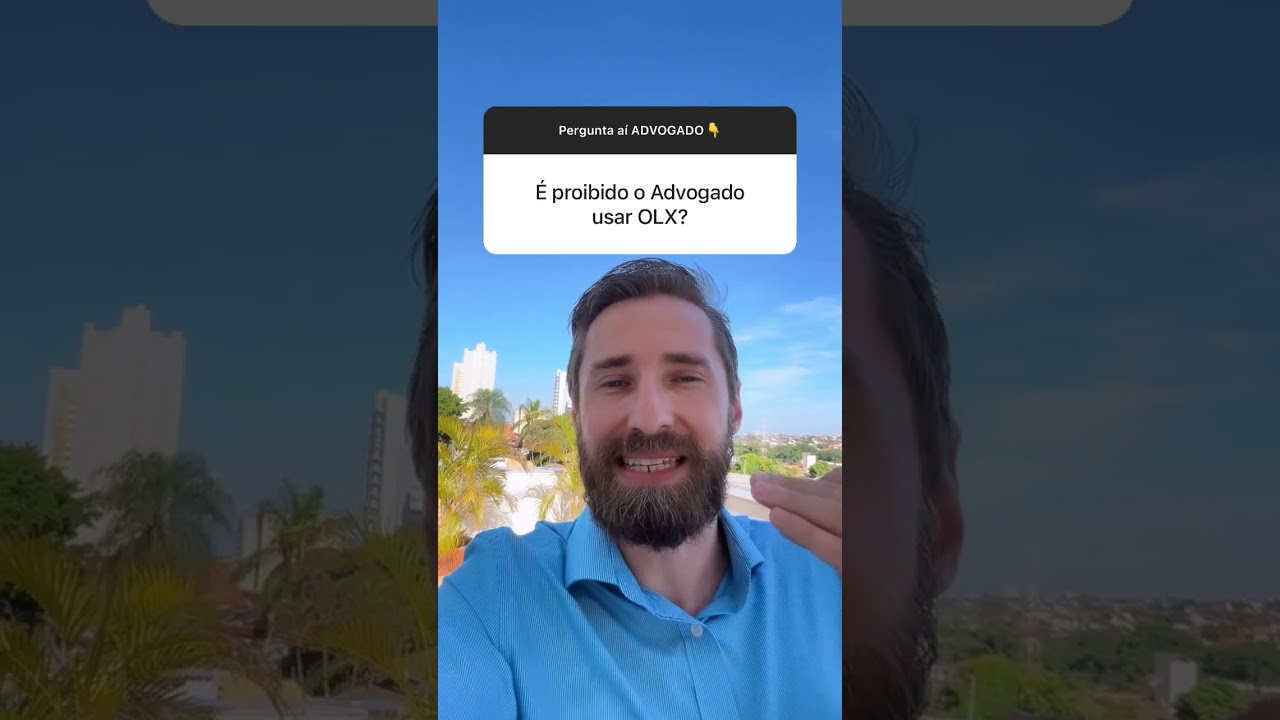 É proibido o Advogado usar OLX? #marketingjuridico #advocacia