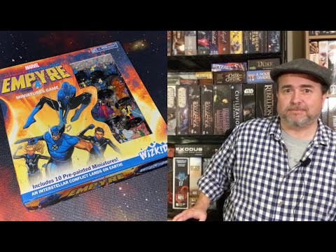 The Discriminating Gamer: Marvel HeroClix: Avengers Fantastic Four Empyre Miniatures Game