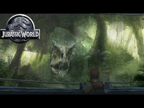 Jurassic World Carnotaurus - Camouflage Scene - Jurassic World Fallen Kingdom Dinosaurs