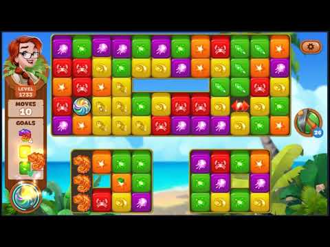 Lost Island Blast Adventure Level 1733 - NO BOOSTERS 🏝️ | SKILLGAMING ✔️