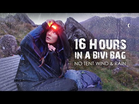 16 Hours in a Bivi Bag in Wind & Rain