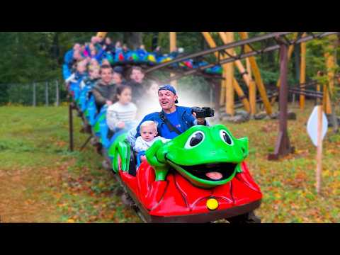 RIVEN'S FIRST ROLLERCOASTER EXPERIENCE! #4456 #4457