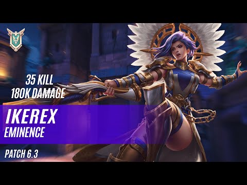 35 KILL 180K DAMAGE IKEREX LIAN PALADINS COMPETITIVE (PATCH 6.3) EMINENCE