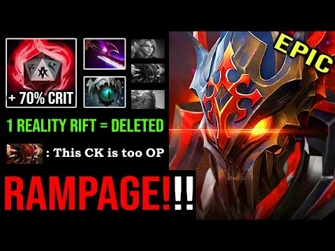 BRUTAL RAMPAGE SKADI CHAOS KNIGHT 1 Reality Rift Deleted with NEW 75% Lifesteal Crit & -10 Armor