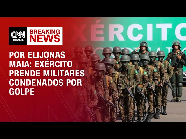 Exército prende militares condenados por trama golpista | LIVE CNN