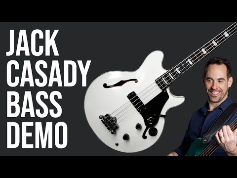 Jack Casady Epiphone Hollowbody Bass Demo || Limited Edition Model (No.158)