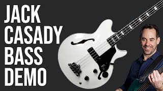 Video thumbnail for Jack Casady Epiphone Hollowbody Bass Demo || Limited Edition Model (No.158) by Greg's Bass Shed