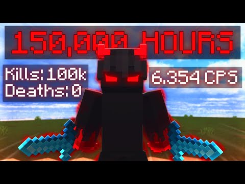 What 150,000 hours of Minecraft PvP looks like