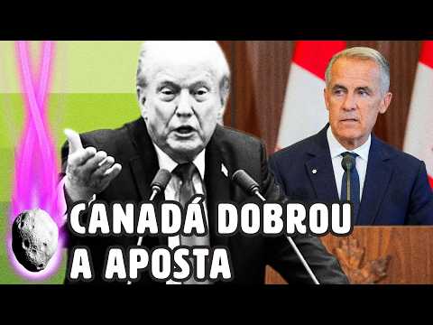TRUMP AMEAÇA MUDAR NOME DO LAGO ONTÁRIO PARA “LAGO AMÉRICA” E CANADÁ REVIDA COM TARIFAÇO | PLANTÃO