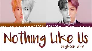 Video thumbnail of "Jungkook & V - Nothing Like Us (Color Coded Lyrics)"