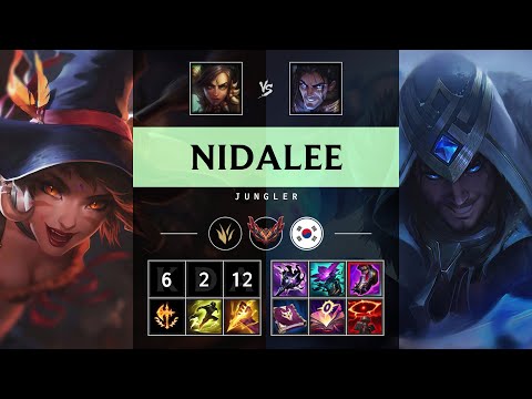 Nidalee Jungle vs Sylas - KR Grandmaster Patch 25.19