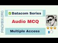 💻 MCQ in Multiple Access | Forouzan
