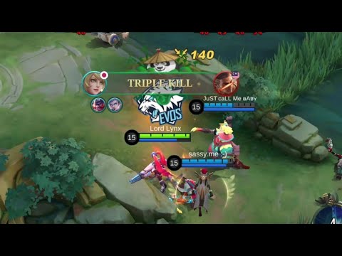 Don't let layla On late game or this will happened [ Mobile legends Advance server ]