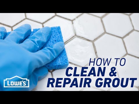 How To Clean & Repair Grout